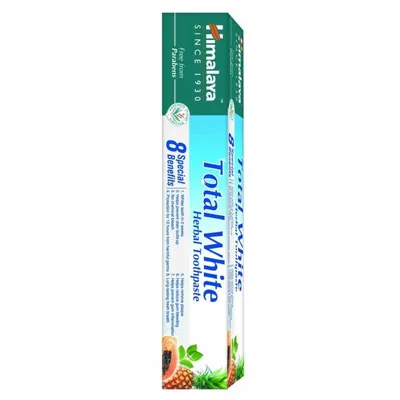 Himalaya Herbals Total White Herbal Toothpaste (Ziołowa pasta do zębów)