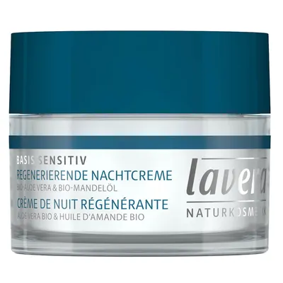 Lavera Basis Sensitiv, Regenerierende Nachtcreme (Regenerujący krem na noc)