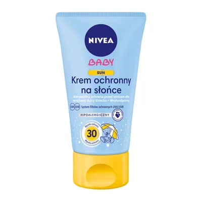 Nivea Baby SUN, Krem ochronny na słońce SPF 30 (nowa wersja)