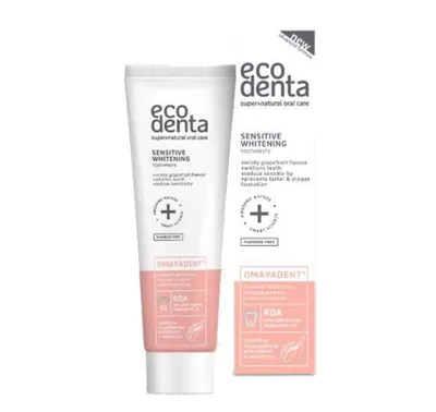 Ecodenta Sensitive Whitening Toothpaste (Pasta wybielająca do zębów wrażliwych)