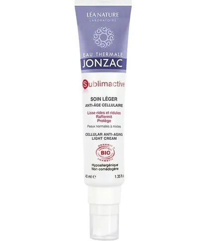 Eau Thermale Jonzac Sublimactive, Soin Leger Anti-age Cellulaire (Przeciwzmarszczkowy lekki krem do twarzy)