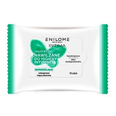 Enilome Healthy Beauty Intima, Chusteczki nawilżane do higieny intymnej odświeżające