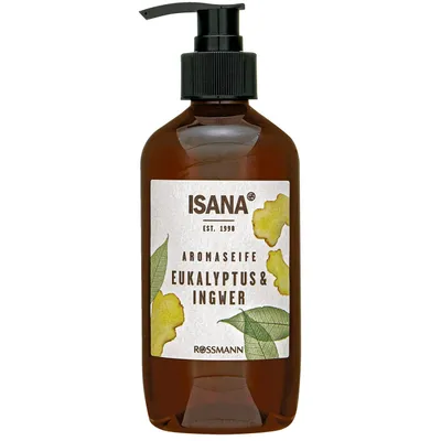 Isana Aromaseife Eykalyptus & Ingwer (Aromatyczne mydło w płynie `Eukaliptus i imbir`)