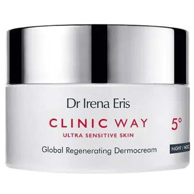 Dr Irena Eris Clinic Way, Global Regenerating Dermocream  5° (Dermokrem globalnie regenerujący na noc)