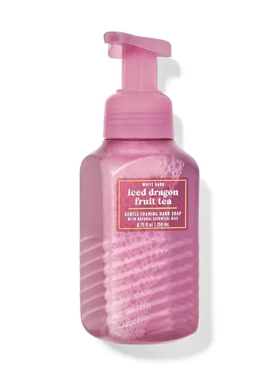 Bath & Body Works Iced Dragonfruit Tea, Gentle Foaming Hand Soap with Natural Essential Oils (Delikatnie mydło do rąk w piance)