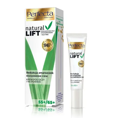 Perfecta Natural Lift, Krem pod oczy i na powieki 55+/65+