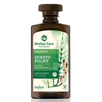 Herbal Care Szampon do włosów bardzo zniszczonych `Skrzyp polny`