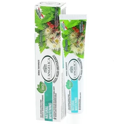 L'Angelica Natural Whitening Toothpaste (Naturalnie wybielająca pasta do zębów)