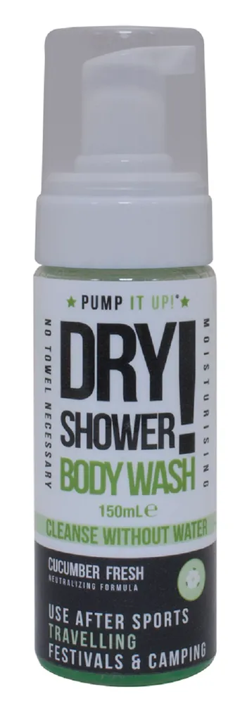 Pump It Up Dry Shower!, Body Wash (Sucha pianka do mycia ciała i rąk (różne rodzaje))