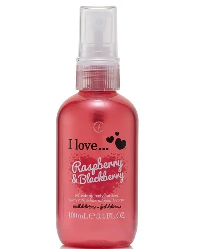 I Love... Cosmetics Raspberry & Blackberry Refreshing Body Spritzer (Mgiełka do ciała o zapachu malin i jeżyn)