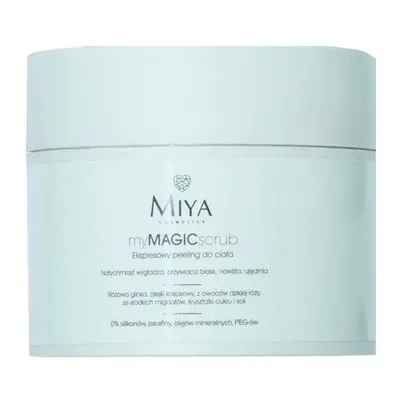 Miya Cosmetics MyMAGICscrub, Ekspresowy peeling do ciała