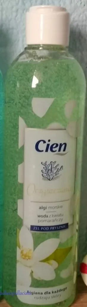 Cien Żel pod prysznic `Oczyszczanie - algi morskie i woda z kwiatu pomarańczy`