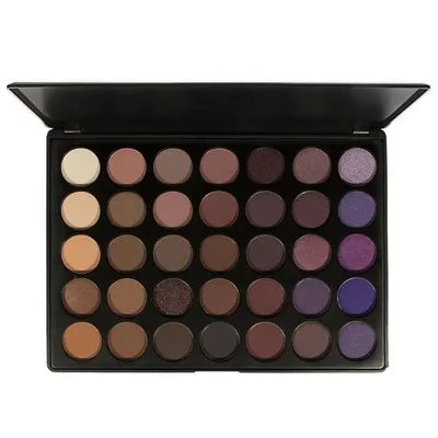 Morphe Brushes 35P - 35 Color Plum Eyeshadow Palette (Paleta cieni do powiek)