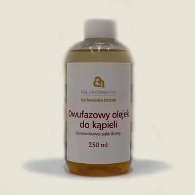 Uzdrowisko Ustroń Pelokosmetyki, Dwufazowy olejek do kąpieli borowinowo-solankowy