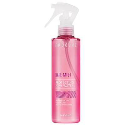 Missha Procure, Protecting Hair Water Mist (Ochronna mgiełka do włosów na bazie kwasu hialuronowego)