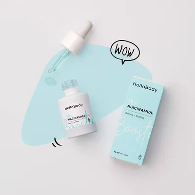HelloBody 10% Niacinamide Refining & Soothing Booster (Booster `Wygładzenie + ujednolicenie`)