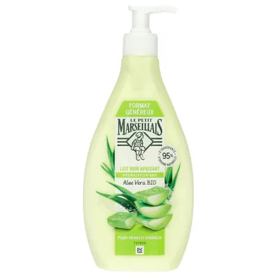 Le Petit Marseillais Lait Soin Apaisant Aloe vera BIO (Kojący balsam do ciała `Bio aloes`)
