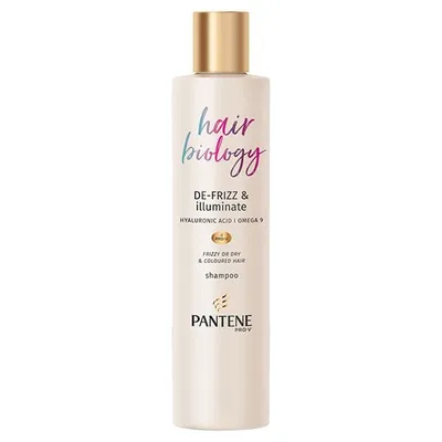 Pantene Hair Biology, De-frizz & Illuminate Shampoo (Szampon `Wygładzenie i rozświetlenie`)