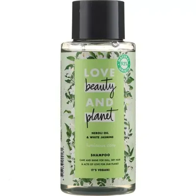 Love Beauty and Planet Dazzling Brightness, Neroli Oil & White Jasmine Shampoo (Wzmacniający  szampon do włosów suchych Olej neroli i biały jaśmin)
