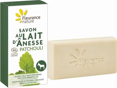 Fleurance Nature Donkey Milk Soap with Patchouli (Mydło do codziennej higieny)