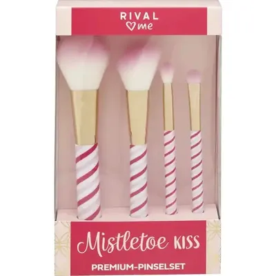 Rival Loves Me Mistletoe Kiss, Premium-Pinselset (Zestaw do makijażu)