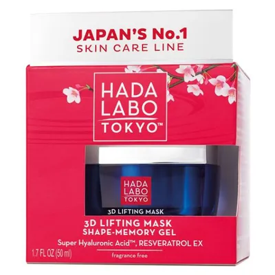 Hada Labo Tokyo 3D Lifting Mask (Liftingująca maska na twarz i szyję)