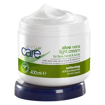 Avon Care, Aloe Vera, Light Creme For Face, Hand and Body (Kojąco-nawilżający krem uniwersalny)