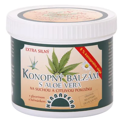 Herbavera Body, Balsam konopny z aloesem