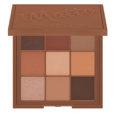 Huda Beauty Warm Matte Obsessions Eyeshadow Palette (Paleta cieni do powiek)