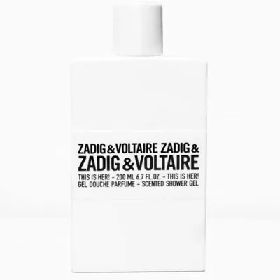 Zadig & Voltaire This is Her, Scented Shower Gel (Perfumowany żel pod prysznic)