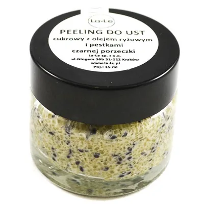 La-Le Peeling do ust z czarną porzeczką