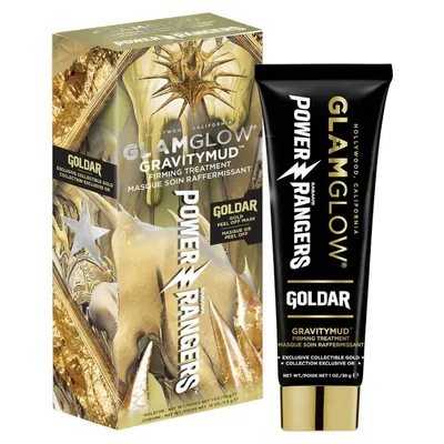 GlamGlow GravityMud Power Rangers Firming Treatment `Goldar` (Maska liftingująca peel - off)