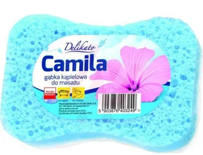 Delikato Gąbka kąpielowa do masażu `Camila`