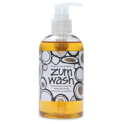 Indigo Wild Zum Wash, Natural Liquid Soap for Hands and Body Frankincense & Myrrh (Mydło w płynie o zapachu kadzidła i mirry)