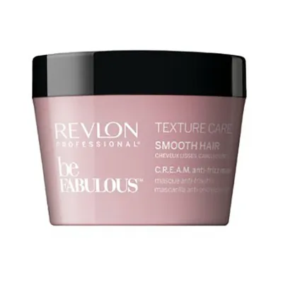 Revlon Be Fabulous, Texture Care Smooth Hair, C.R.E.A.M. Anti-frizz Mask (Maska wygładzająca)