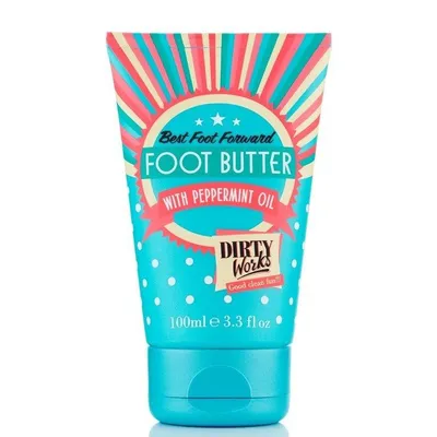 Dirty Works The Best Foot Forward, Foot Butter with Peppermint Oil (Masło do stóp z olejkiem miętowym)