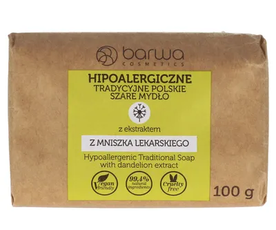 Barwa Mydło hipoalergiczne z ekstraktem z mniszka lekarskiego