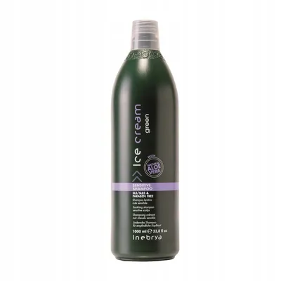 Inebrya Ice Cream Green Sensitive Shampoo (Szampon do wrażliwej skóry głowy)