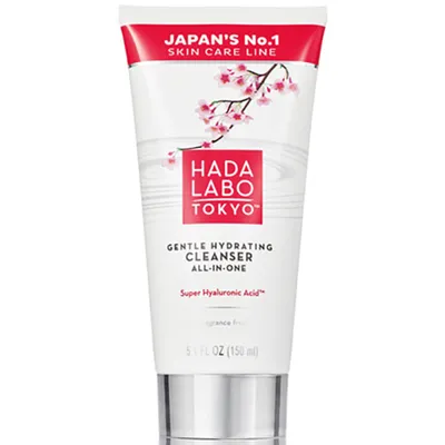Hada Labo Tokyo Gentle Hydrating Cleanser All-in-one (Kremowy żel oczyszczający do mycia twarzy)