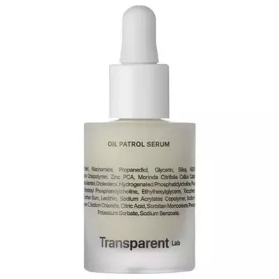 Transparent Lab Oil Patrol Serum (Serum matujące do skóry tłustej i mieszanej)