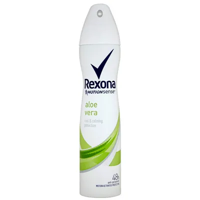 Rexona Women, Long Lasting Protection Aloe Vera, Deodorant Antiperspirant Spray (Dezodorant antyperspiracyjny w sprayu (nowa wersja))