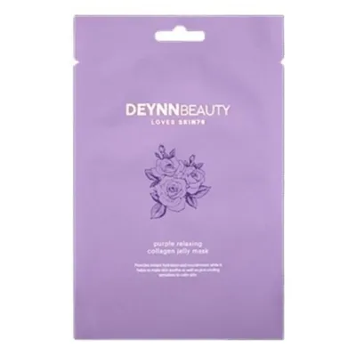 SKIN79 Deynn Beauty Loves, Purple Relaxing Collagen Jelly Mask (Żelowa maseczka)