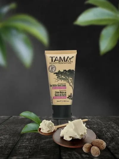 Tama Beauty From Nature Shea Butter Hand Cream with Lavender & Patchouli (Krem do rąk Shea 25% `Lawenda i paczuli`)