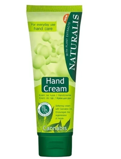 Naturalis Hand Cream Cannabis (Krem do rąk z olejem konopnym)