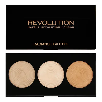 Revolution Beauty (Makeup Revolution) Highlight Radiant Lights Palette (Paleta pudrów rozświetlających do twarzy)