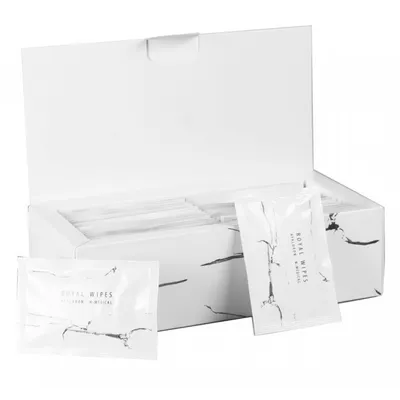 Hyaluron N-Medical Silver Care Royal Wipes (Chusteczki do pielęgnacji twarzy i ciała)