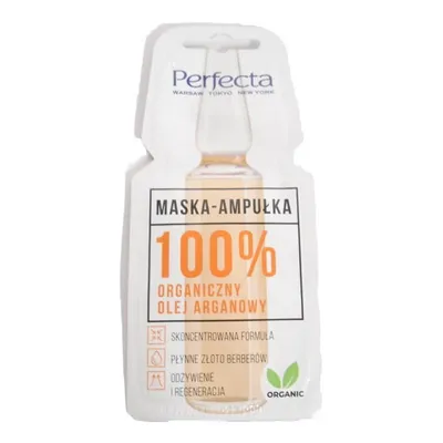 Perfecta Maseczka-ampułka `100% organiczny olej arganowy `