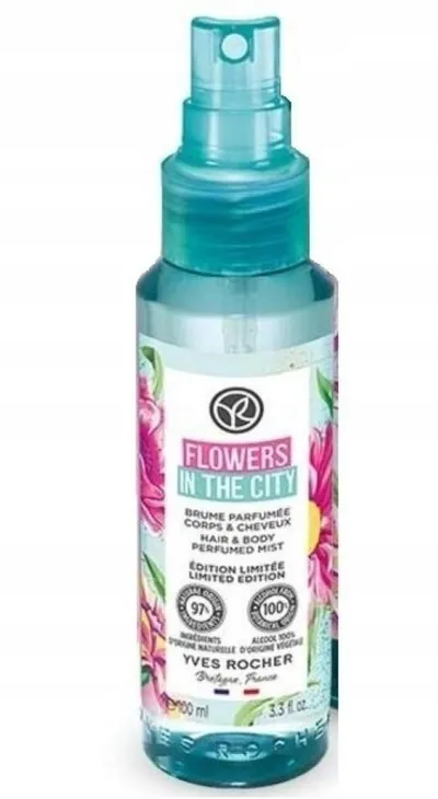 Yves Rocher Flowers In The City, Brume Parfumee (Mgiełka do ciała i włosów)