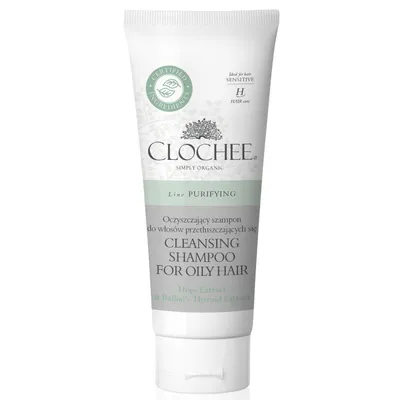 Clochee Cleansing Shampoo for Oily Hair (Oczyszczający szampon do włosów przetłuszczających się)