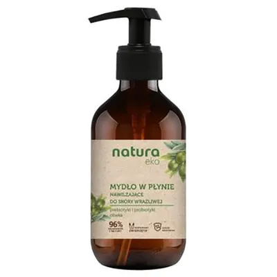 Natura Eko Mydło w płynie `Pre/Probiotyk i oliwka`